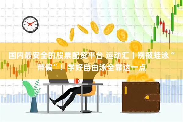 国内最安全的股票配资平台 运动汇丨别被蛙泳“带偏”！学好自由泳全靠这一点