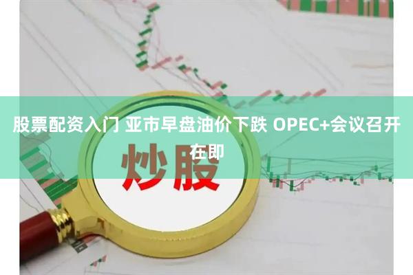 股票配资入门 亚市早盘油价下跌 OPEC+会议召开在即
